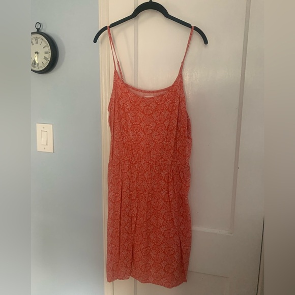 Old Navy Orange Shells Print Cami Dress Women's Size XL - Picture 2 of 13
